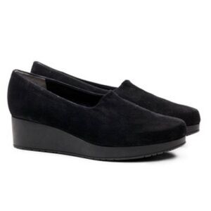 Robert Clergerie Naloj Lambskin Wedge Platform Shoes